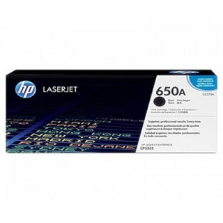 ตลับหมึกโทนเนอร์แท้ Original HP Laser jet CE270A BK (650A) สีดำ